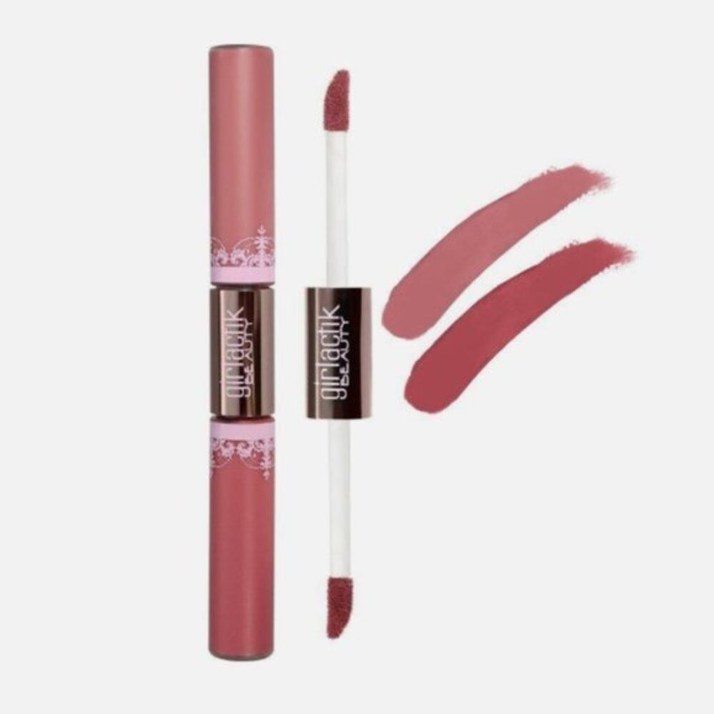 Girlactik Matte Lip Paint Duo - Blossom/Sweet- NIB